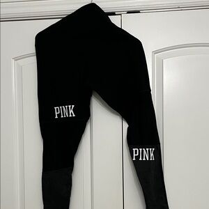 PINK Victoria's Secret Black Leggings